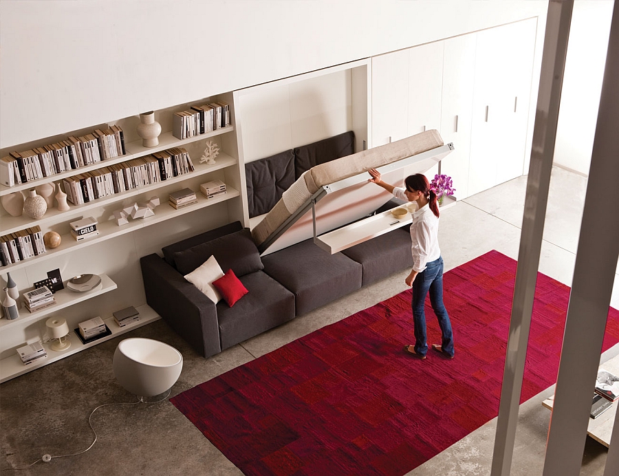 Espace de rangement confortable dans la chambre