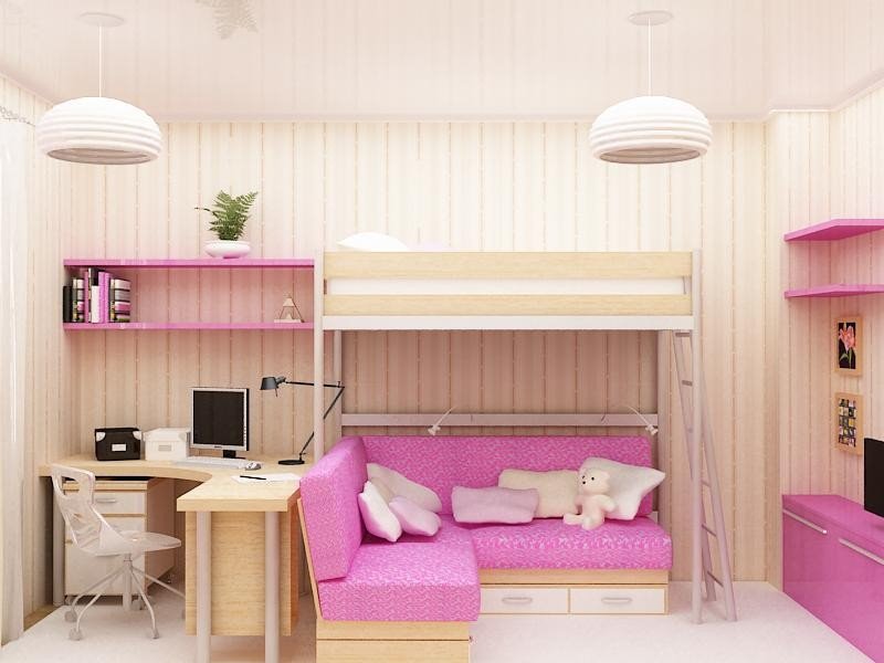 Canapé-lit d'angle pour enfant