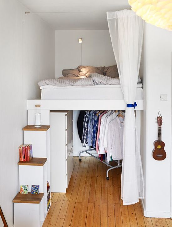 Option de conception pour une petite chambre