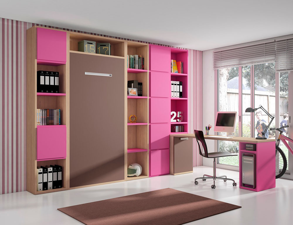 Transformateur de lit vertical pour enfants