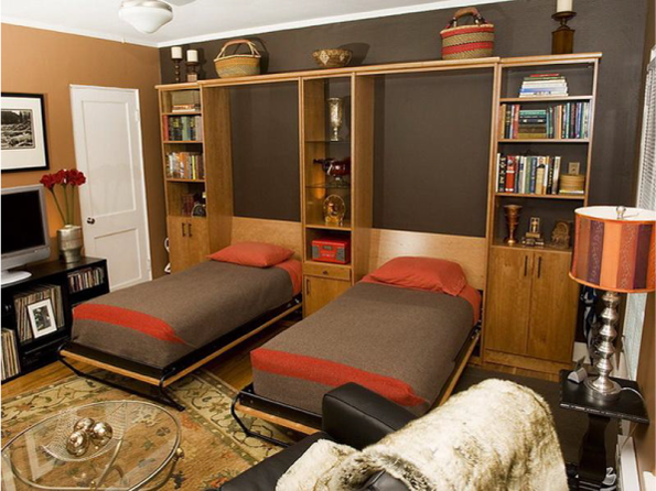 Lit encastré - design confortable pour la chambre et la chambre des enfants