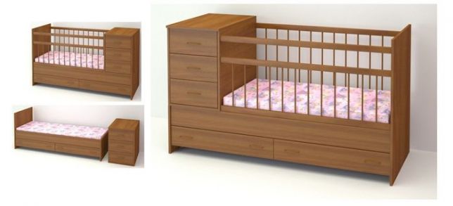 Meubles en bois pour un enfant