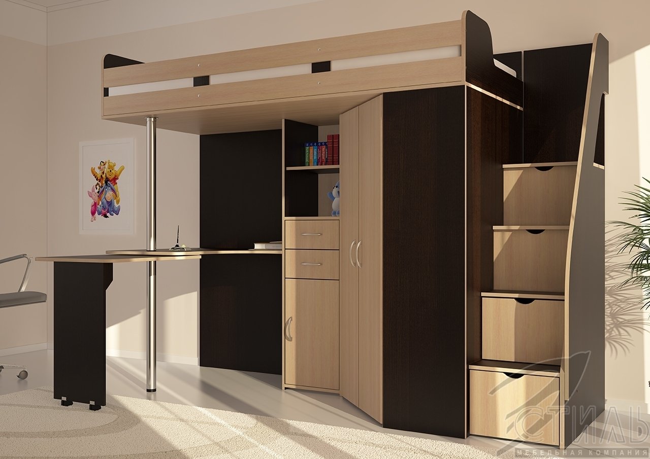 Lit mezzanine pour enfant