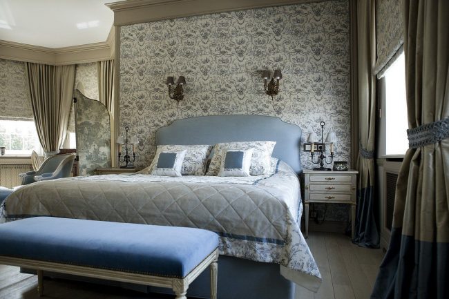 Mobilier de chambre de luxe français