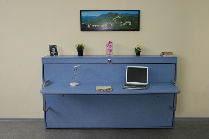 Teinte bleue de mobilier de chambre moderne