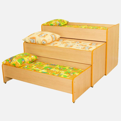 Meubles d'armoires pour jardins d'enfants