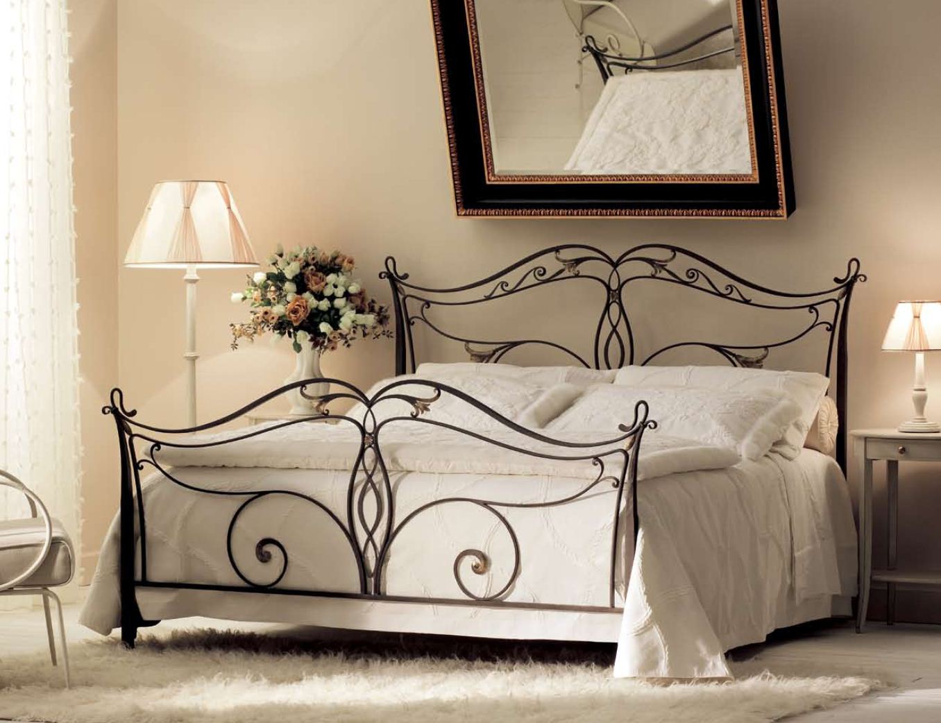 Intérieur de la belle chambre