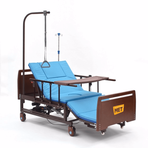 Lit médical fonctionnel avec WC