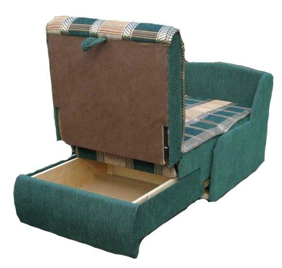 Fauteuil lit avec tiroir