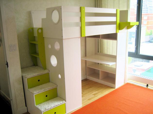 Chambre pépinière mansardée