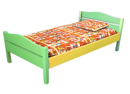 Lit pour jardin d'enfants massif