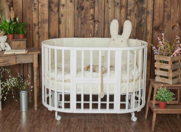 Lit bébé rond pour bébé