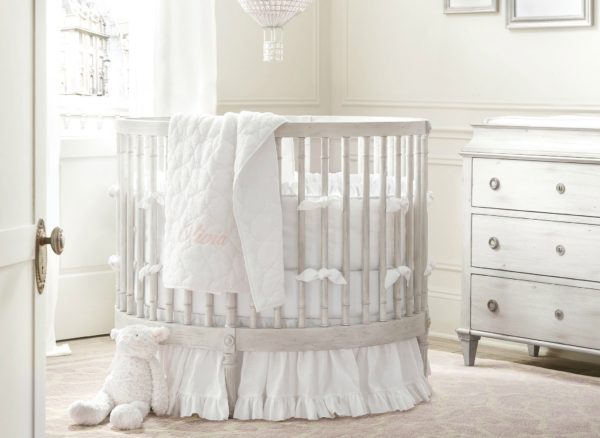 Lit bébé rond pour bébé