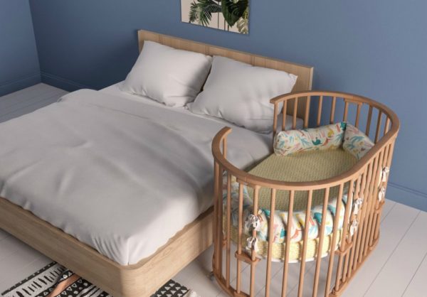 Lit bébé rond pour bébé