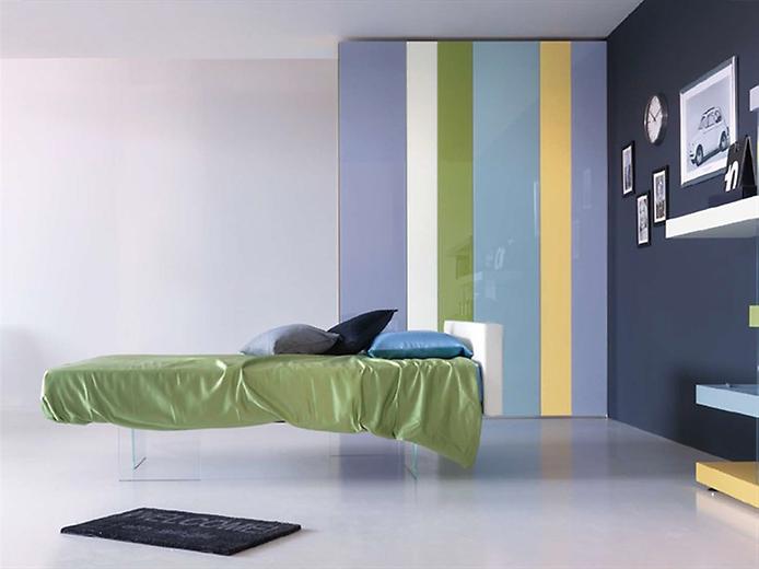 Lit insolite à l'intérieur