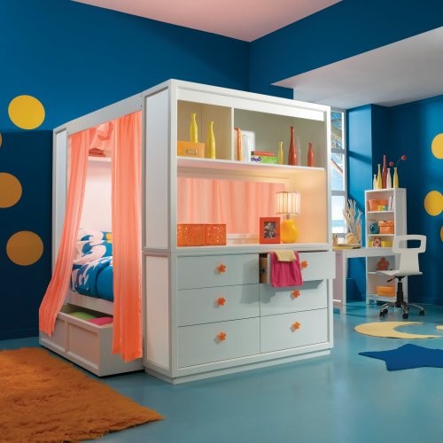 Arrangement de chambre de fille