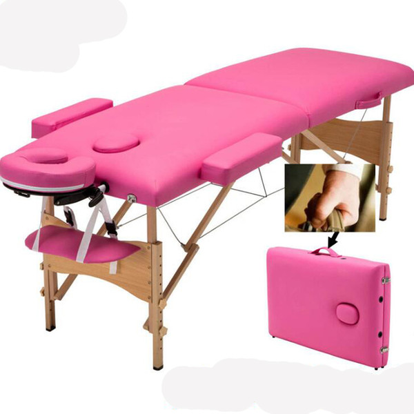 Lit de massage pliant portable avec sac de transport