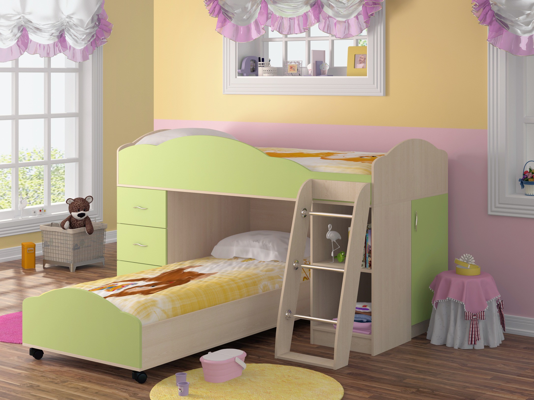 Règles pour choisir un lit de couchage pour deux enfants