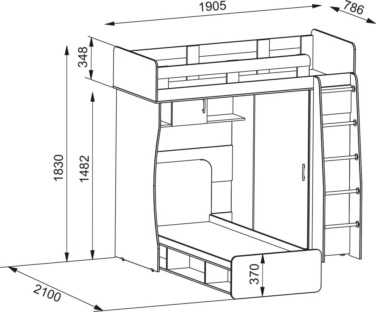 Nous choisissons les bonnes dimensions de meubles
