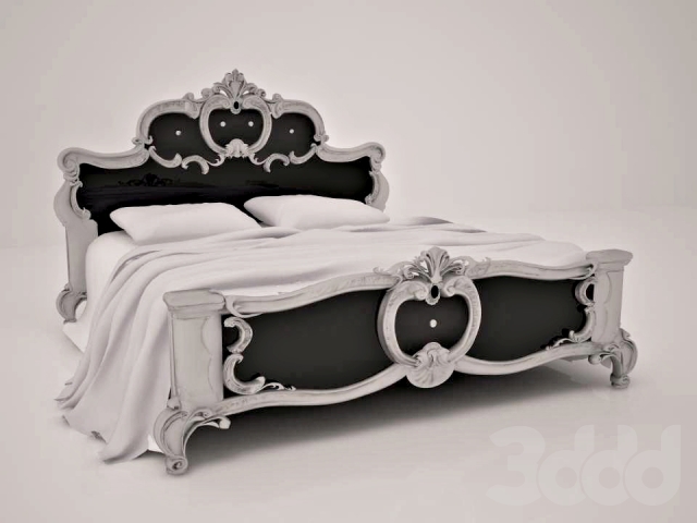Lit baroque chic