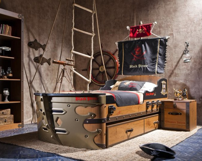 Intérieur à thème pour une chambre d'enfant