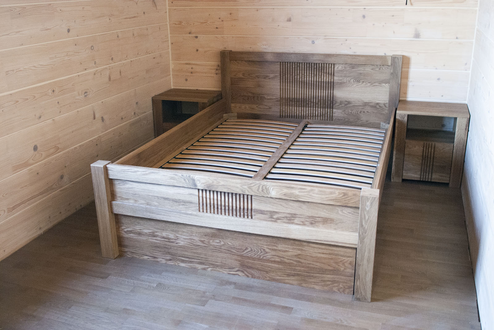 Cadre haut d'un lit moderne