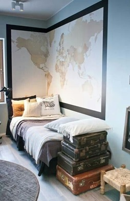 Où mettre un lit simple et moderne