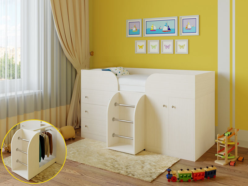 Modèle de meuble blanc