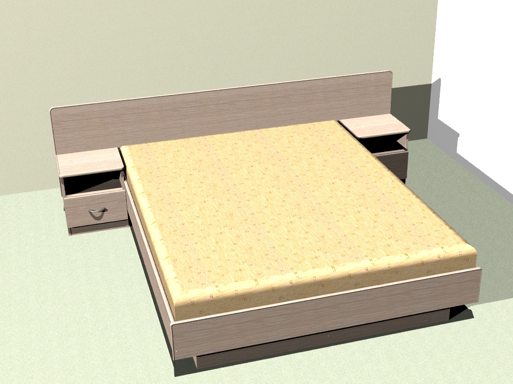 Projet de lit double