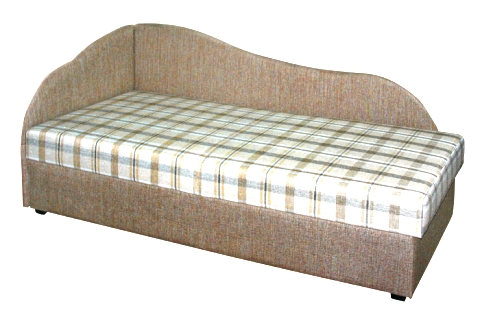 Vue angulaire du pouf