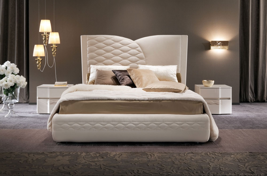 Lit moderne blanc
