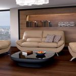 Groupe de meubles beige
