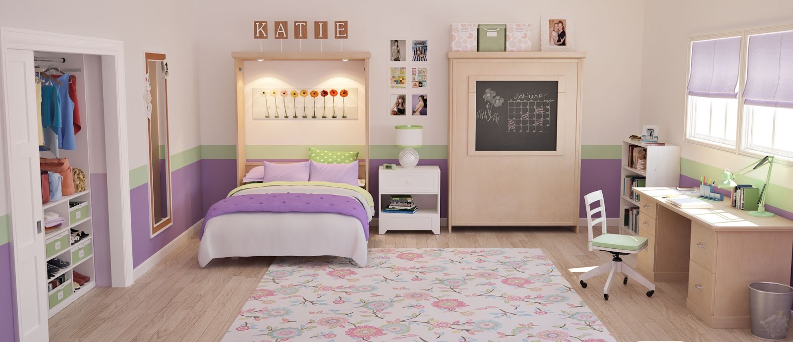 Lit armoire