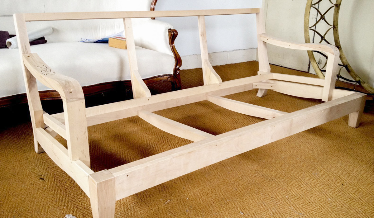Cadre de lit en bois