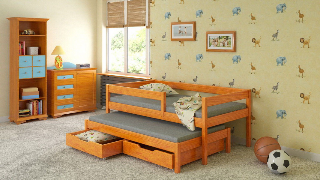 Chambre d'enfants pour deux enfants