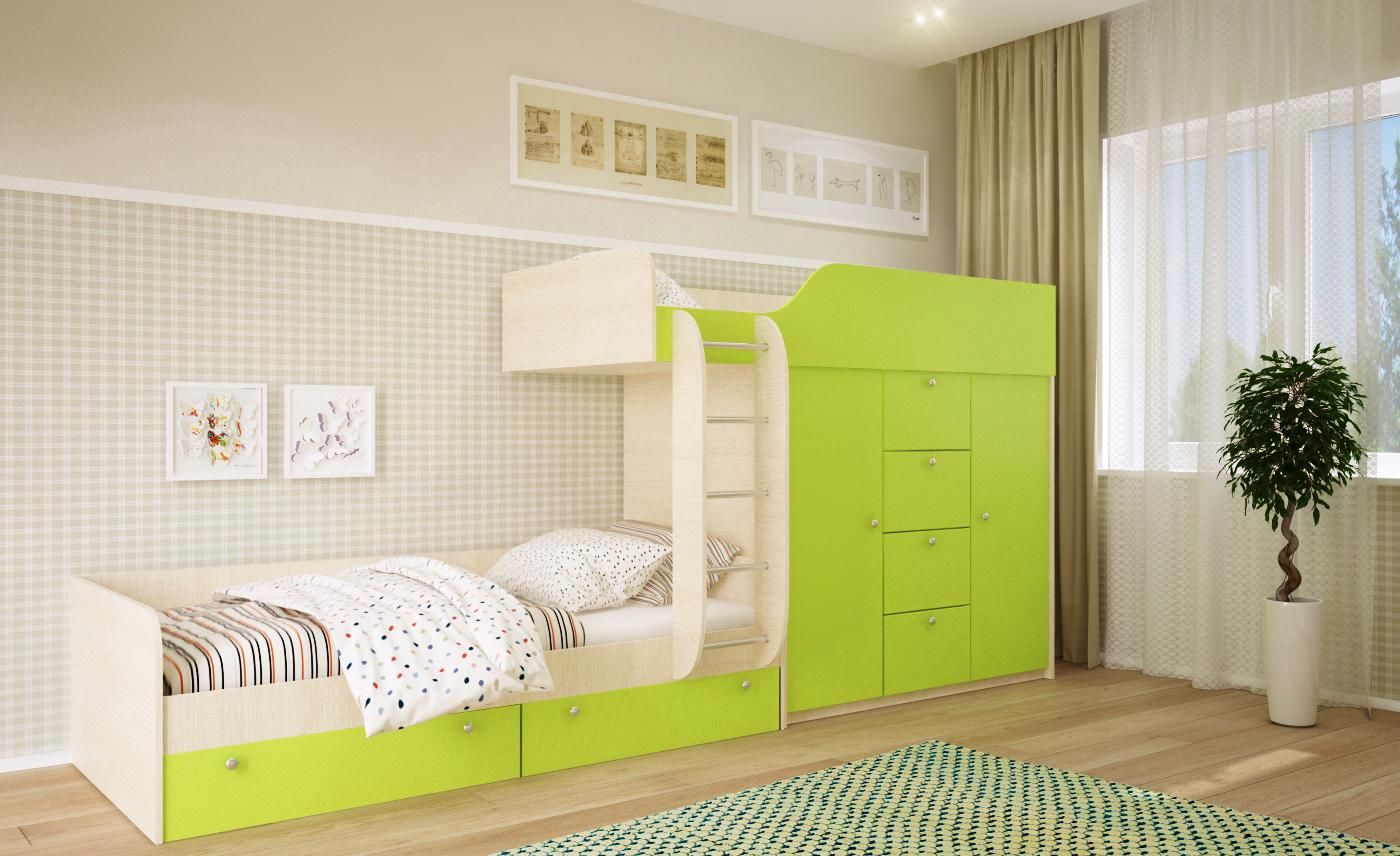 Chambre d'enfant pour deux