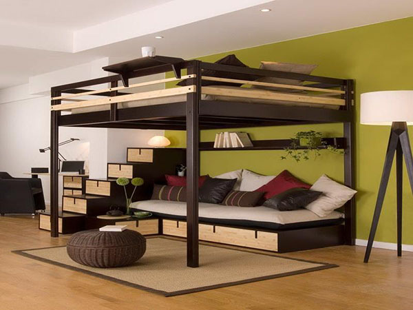 Lit mezzanine double