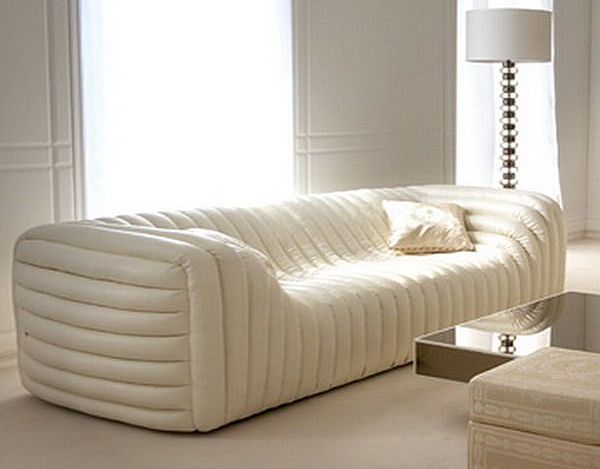 Cuir écologique blanc