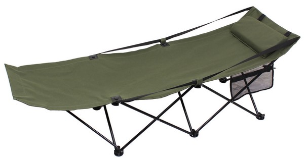 Lit de camping pliant