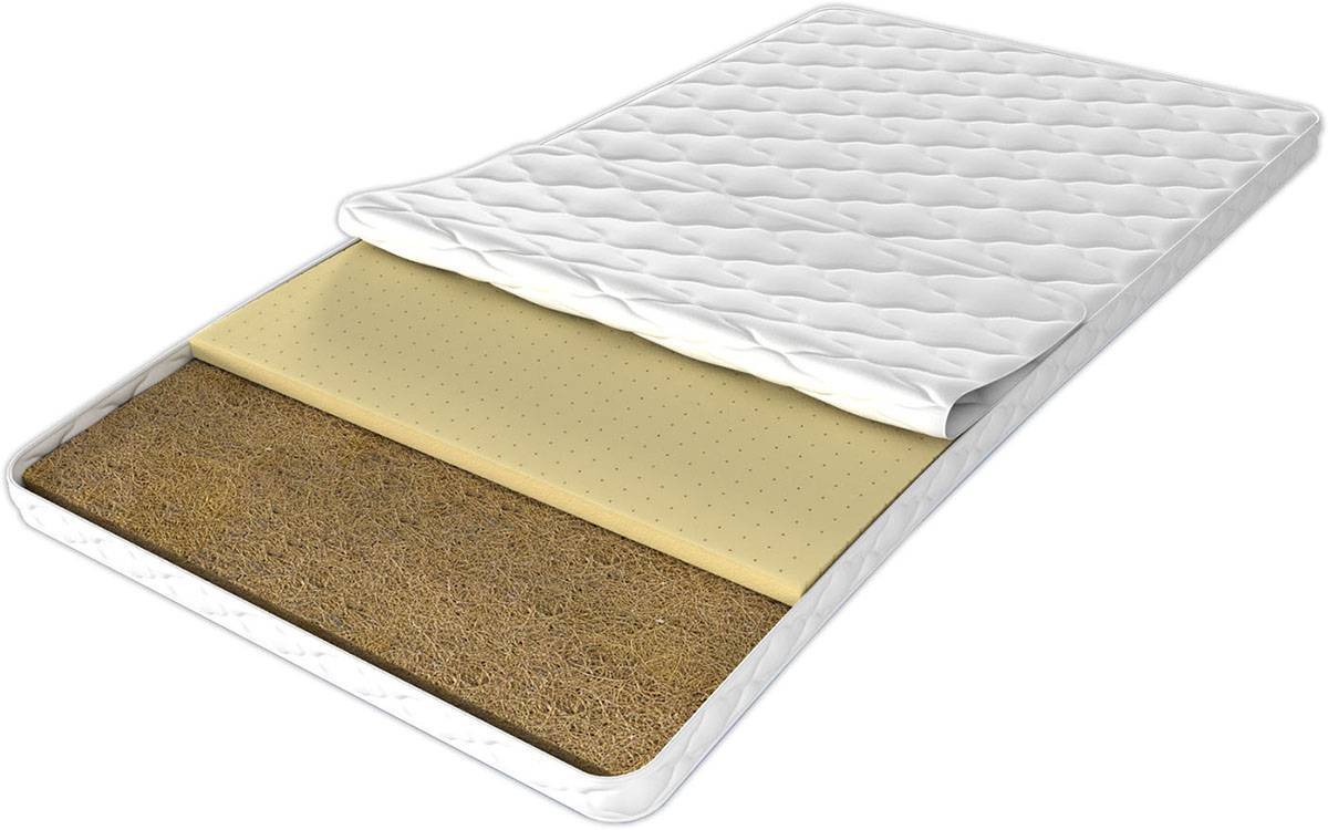 Topper en latex et noix de coco