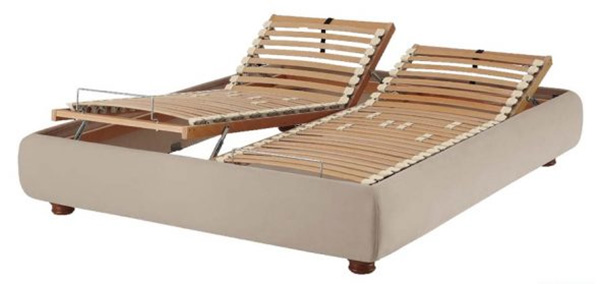 Sommier orthopédique à rigidité réglable