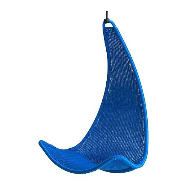 Fauteuil suspendu bleu Svinga