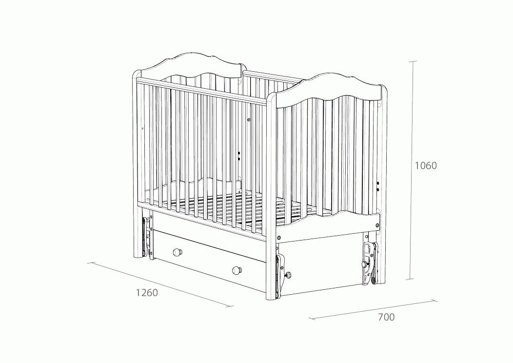 Dimensions du lit de bébé