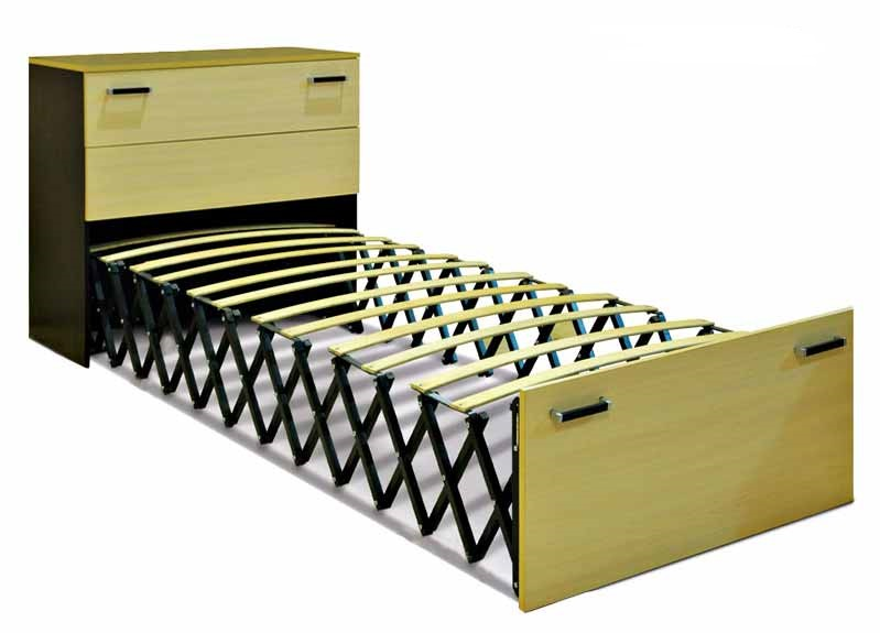 Lit armoire pliant