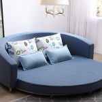 Tissu bleu