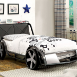 Voiture de lit élégante