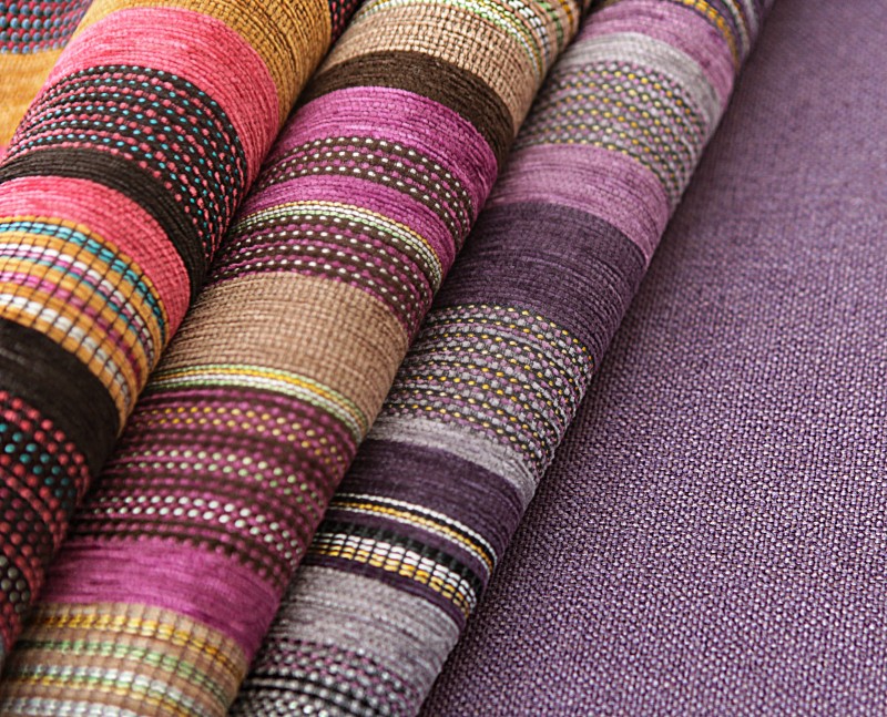Tissu d'ameublement Chenille