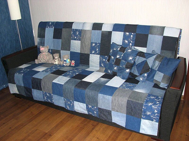 Dans le style du patchwork.