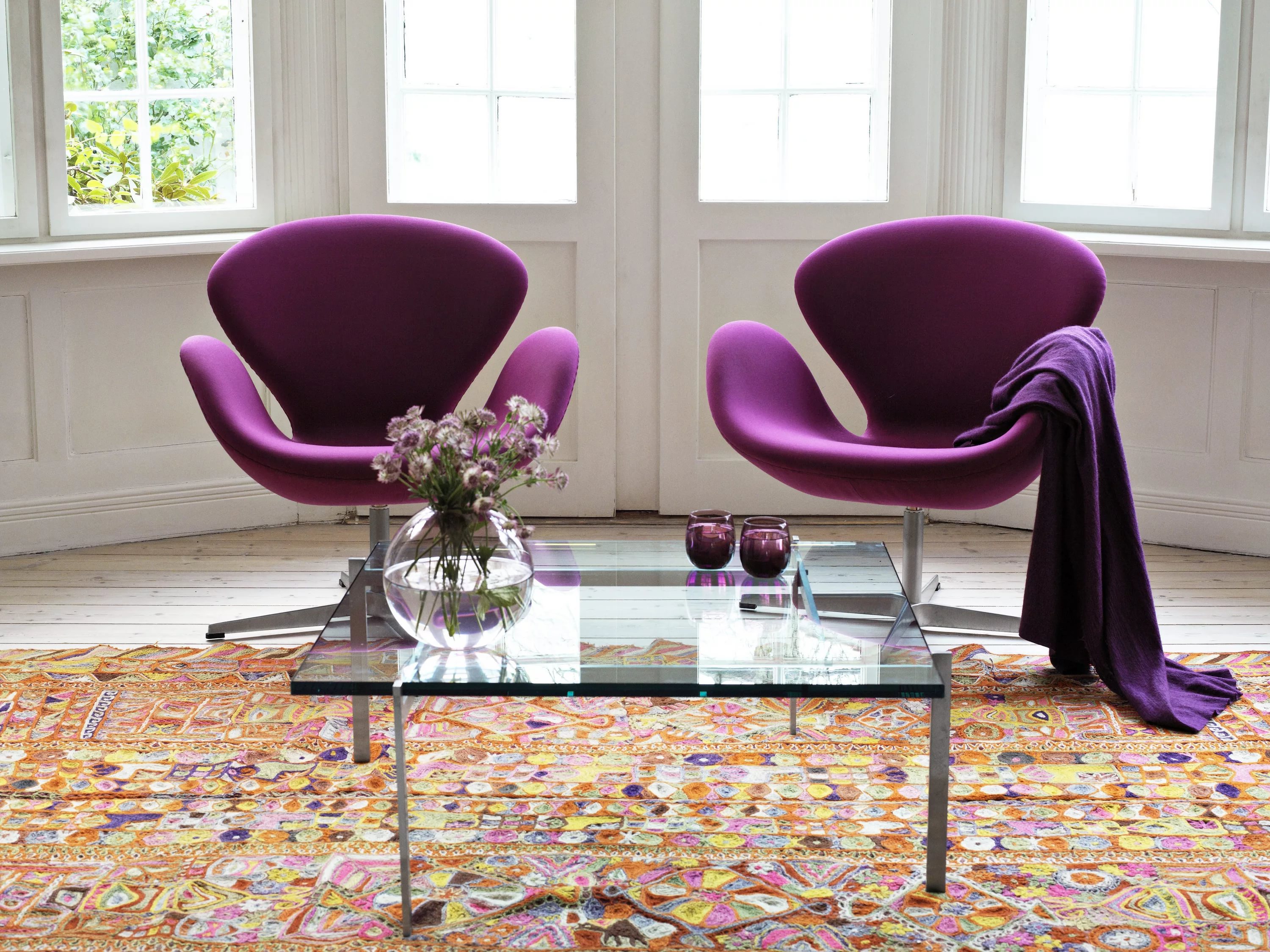 Chaises design lumineuses
