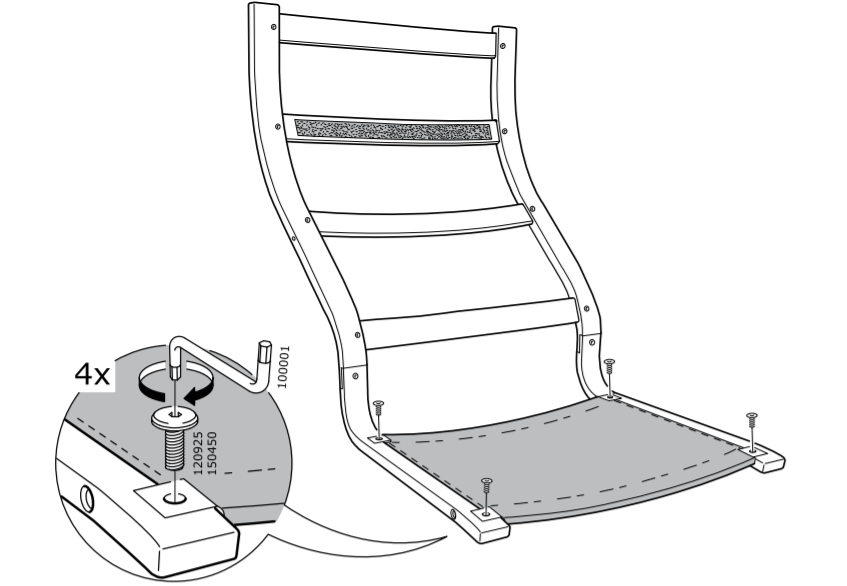 Comment assembler une chaise d'Ikea